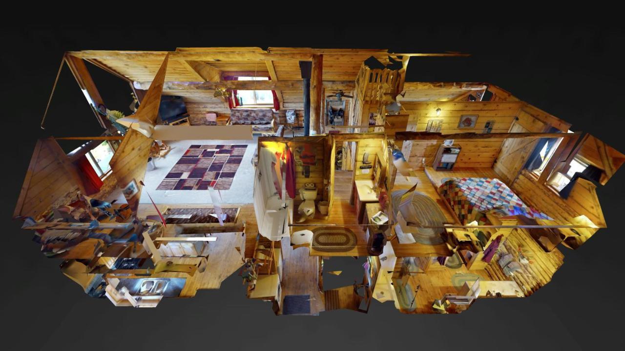 Canyon View Family Cabin, Deck, Tv Room, Games, Bbq, Campfire 蒙蒂塞洛 外观 照片